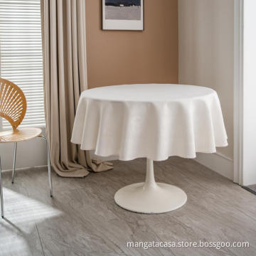 BALDEduk med rund blommönster